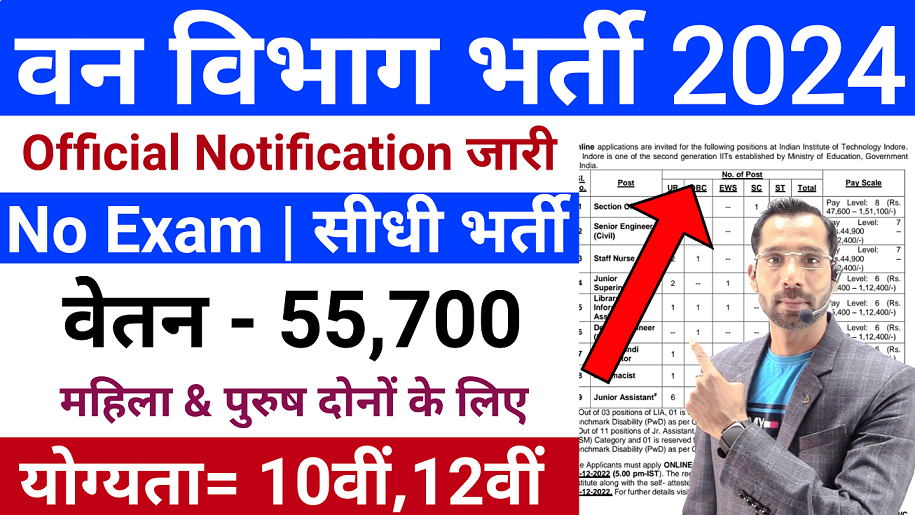 Forest Department Recruitment 2024